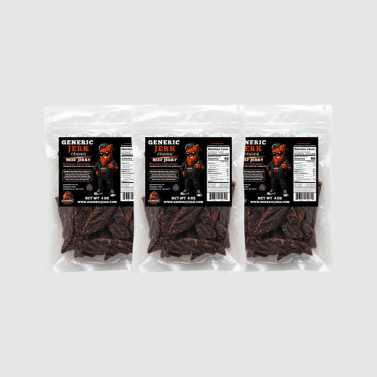 Original Beef Jerky 1/4 lb Bag Bundles